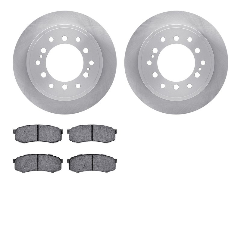 Dynamite Friction 6402-76070 Disc Brake Kit - Rear