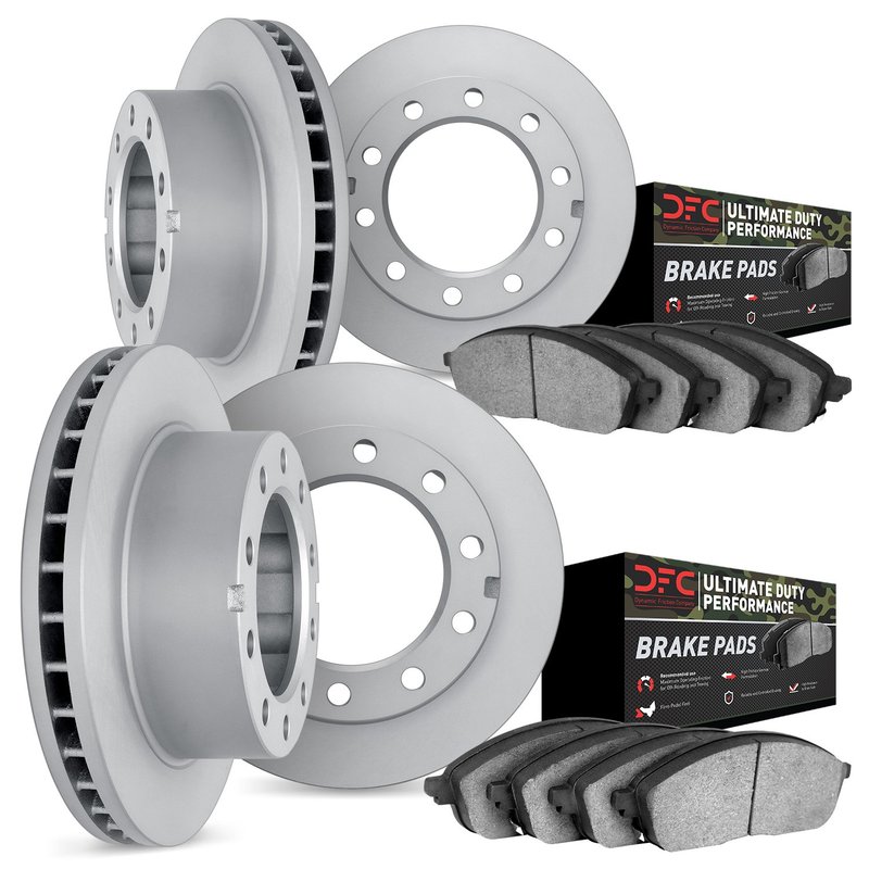 Dynamite Friction 6404-40024 Disc Brake Kit - Front and Rear