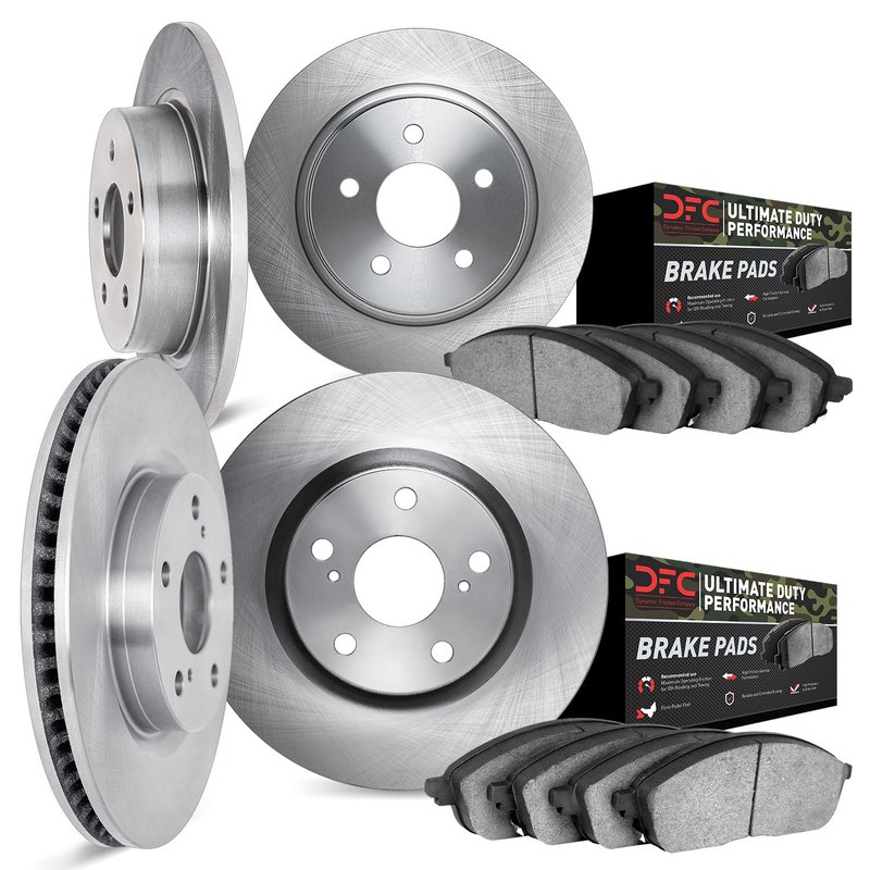 Dynamite Friction 6404-42028 Disc Brake Kit - Front and Rear