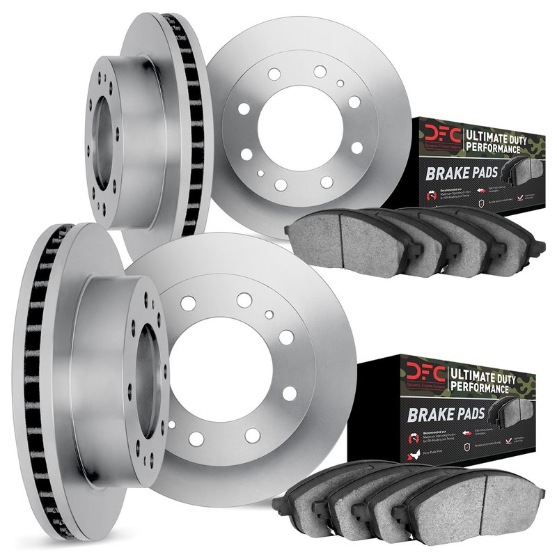 Dynamite Friction 6404-48024 Disc Brake Kit - Front and Rear
