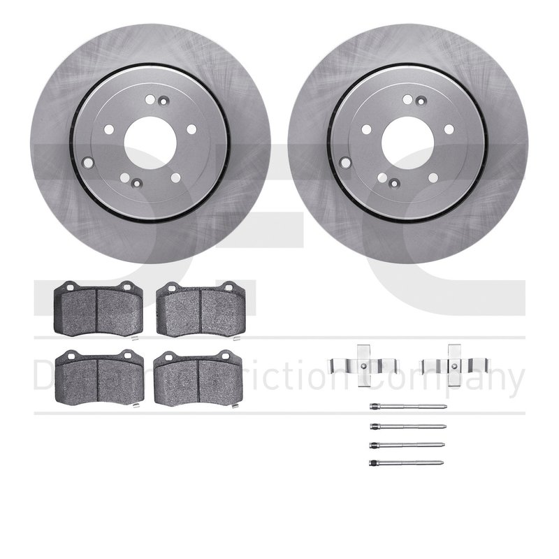 Dynamite Friction 6412-03003 Disc Brake Kit - Rear