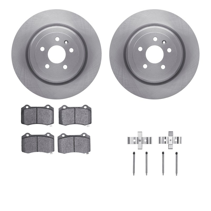 Dynamic Friction 6412-26001 Disc Brake Kit - Rear