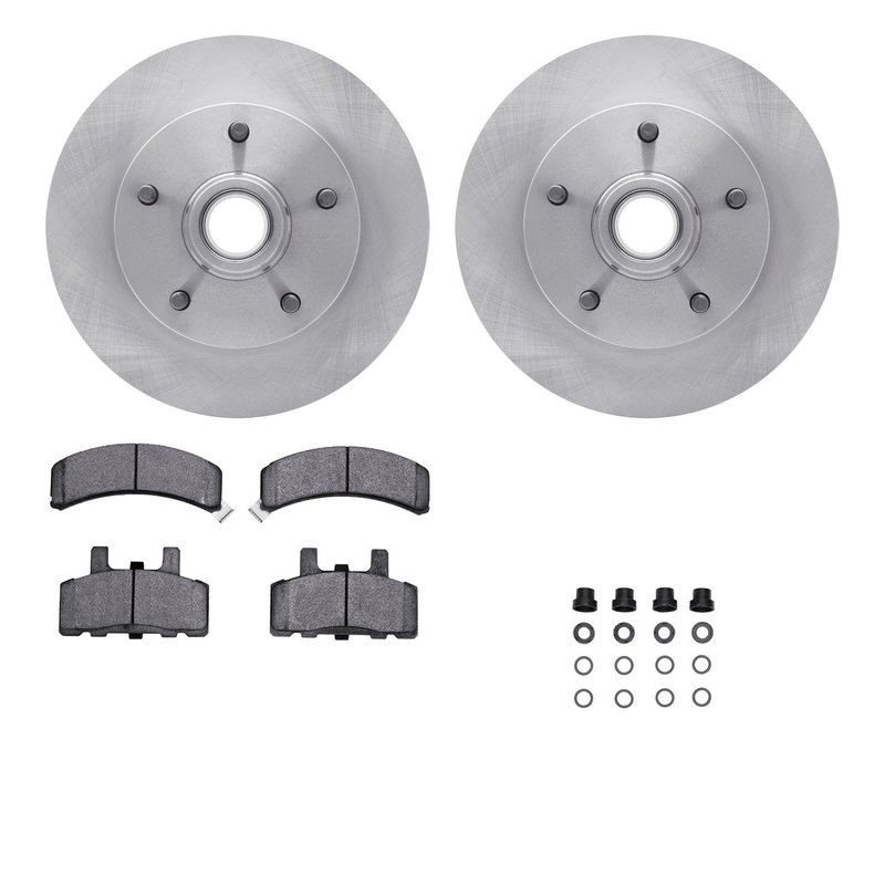 Dynamic Friction 6412-40007 Disc Brake Kit - Front