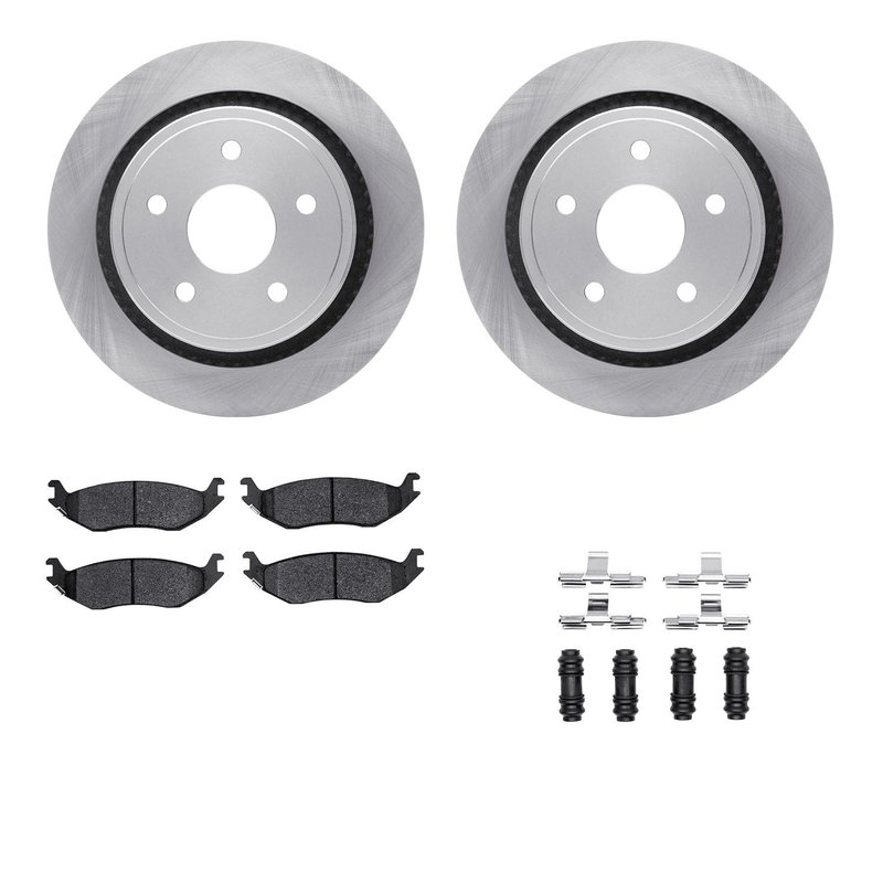 Dynamite Friction 6412-40031 Disc Brake Kit - Rear