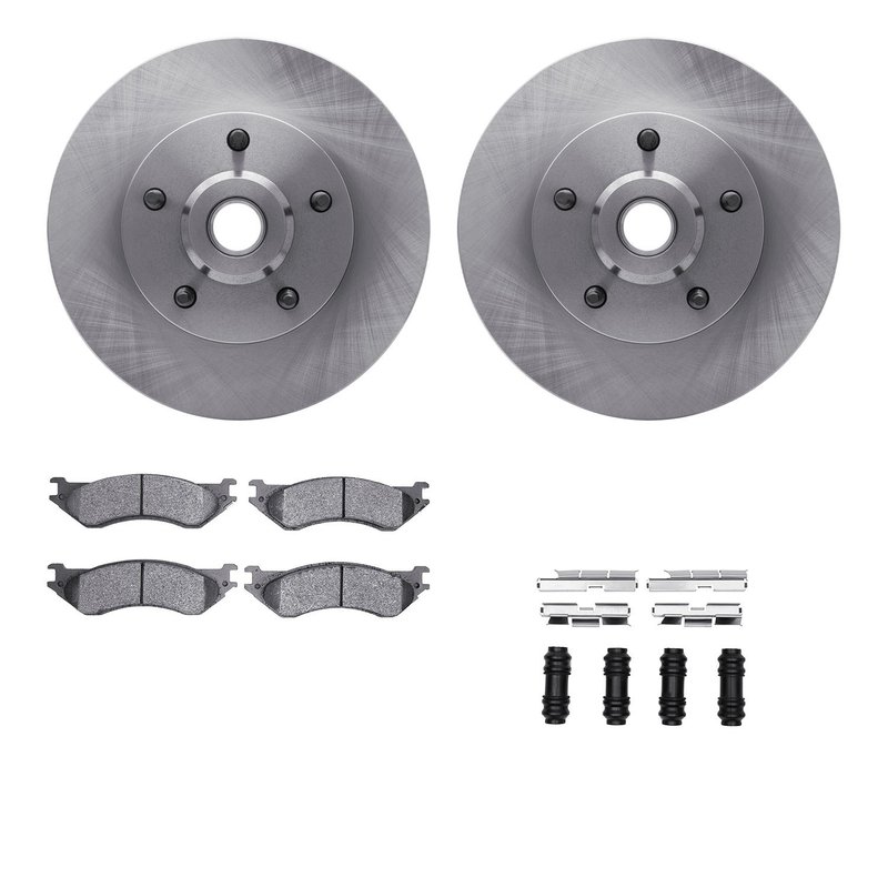 Dynamite Friction 6412-40034 Disc Brake Kit - Front