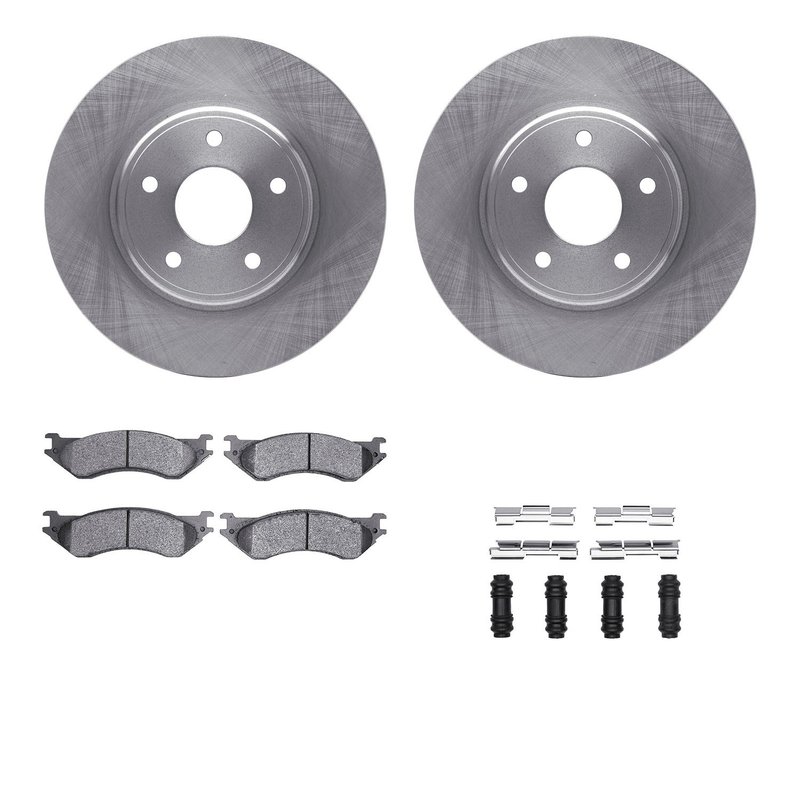 Dynamite Friction 6412-40049 Disc Brake Kit - Rear