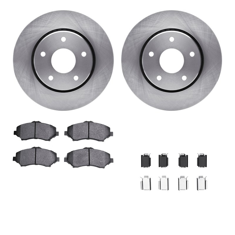 Dynamite Friction 6412-40058 Disc Brake Kit - Front