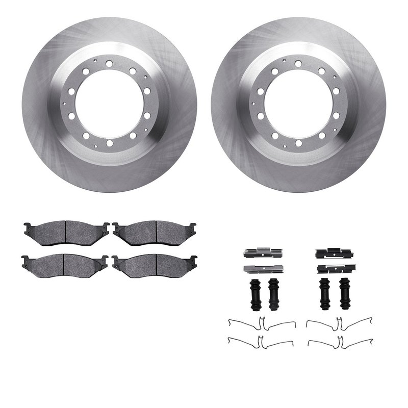 Dynamite Friction 6412-40067 Disc Brake Kit - Rear