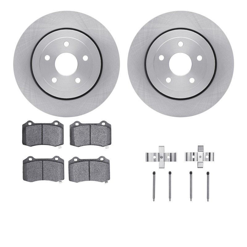 Dynamite Friction 6412-42010 Disc Brake Kit - Rear