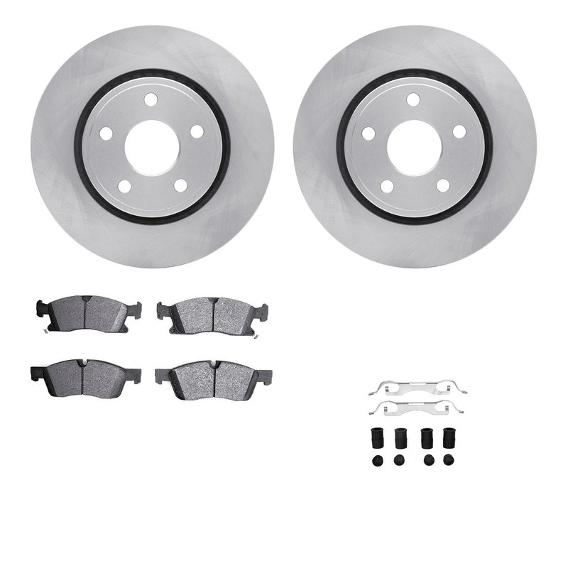 Dynamite Friction 6412-42016 Disc Brake Kit - Front