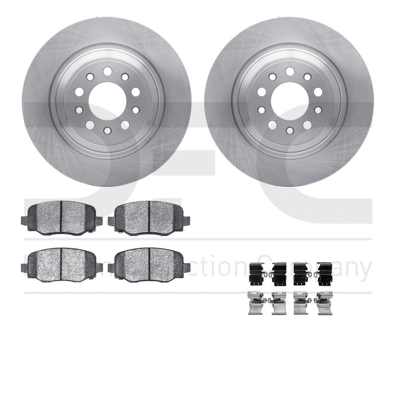 Dynamite Friction 6412-42034 Disc Brake Kit - Rear