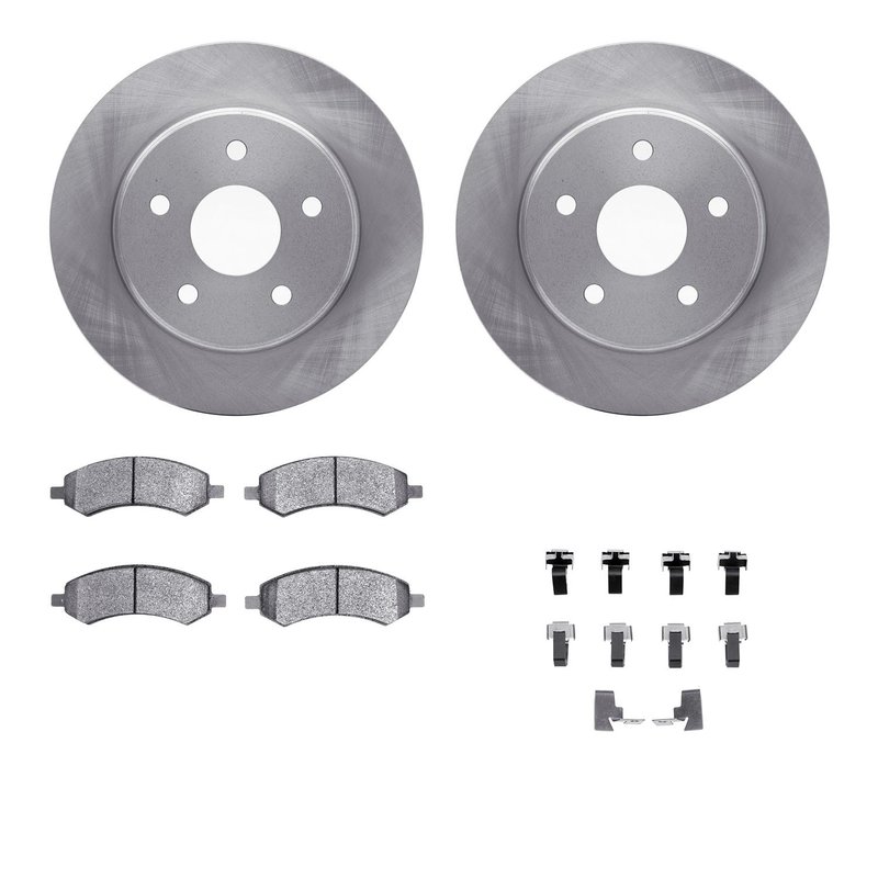 Dynamite Friction 6412-42037 Disc Brake Kit - Front