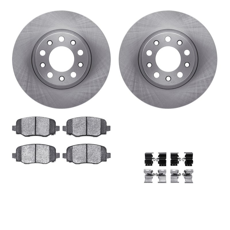 Dynamite Friction 6412-42040 Disc Brake Kit - Rear