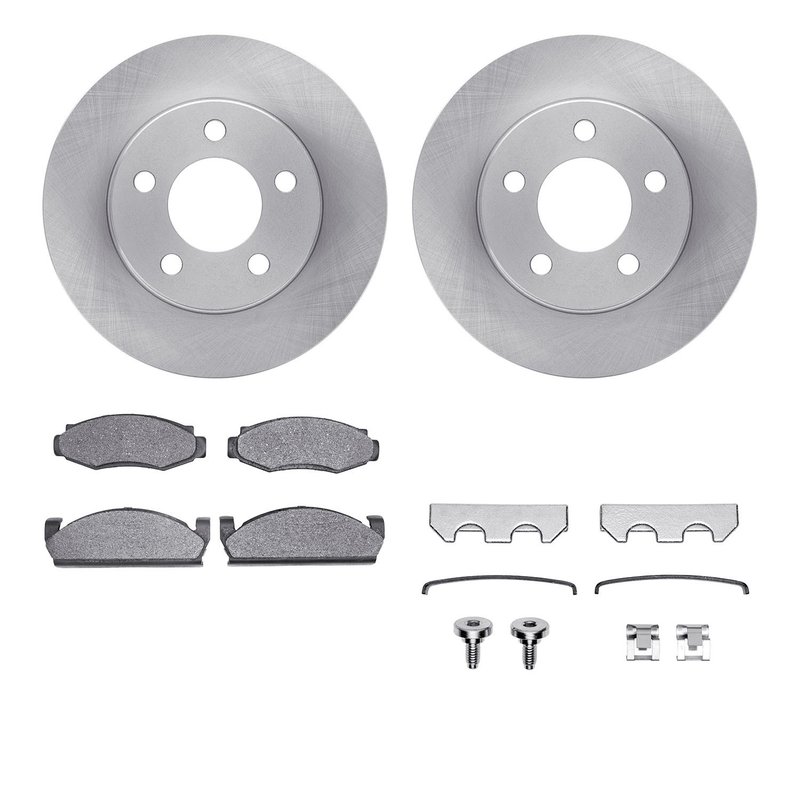 Dynamite Friction 6412-42049 Disc Brake Kit - Front