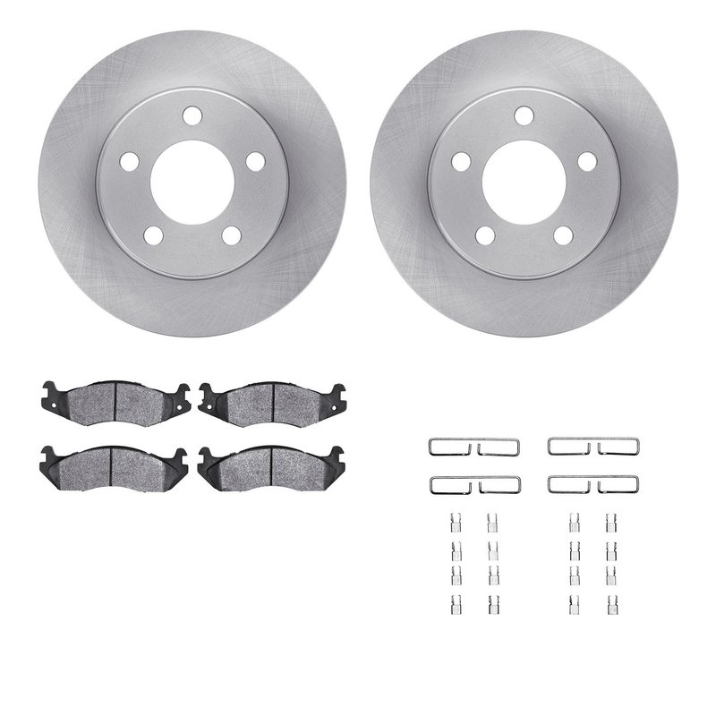 Dynamite Friction 6412-42050 Disc Brake Kit - Front