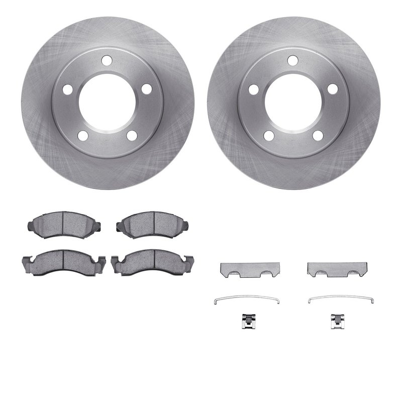 Dynamite Friction 6412-42056 Disc Brake Kit - Front