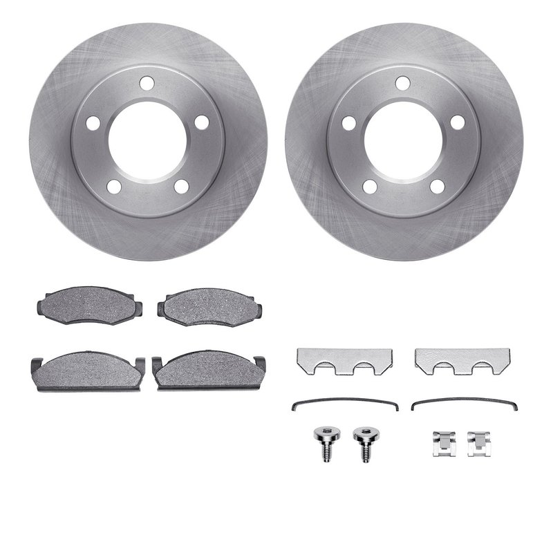 Dynamite Friction 6412-42057 Disc Brake Kit - Front