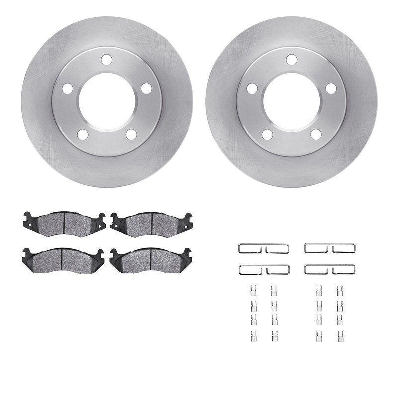 Dynamite Friction 6412-42066 Disc Brake Kit - Front
