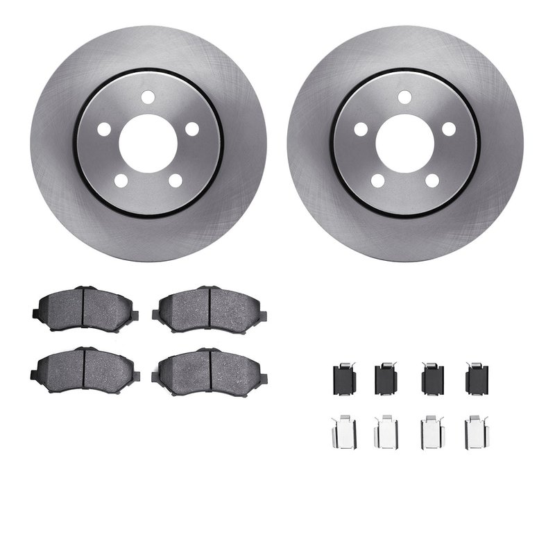 Dynamite Friction 6412-42079 Disc Brake Kit - Front