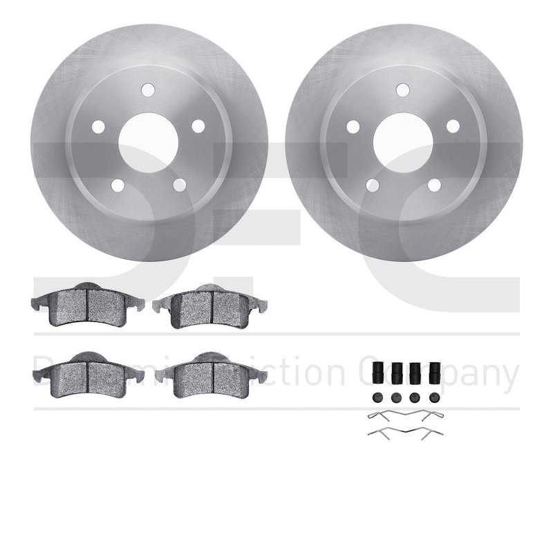 Dynamite Friction 6412-42100 Disc Brake Kit - Rear