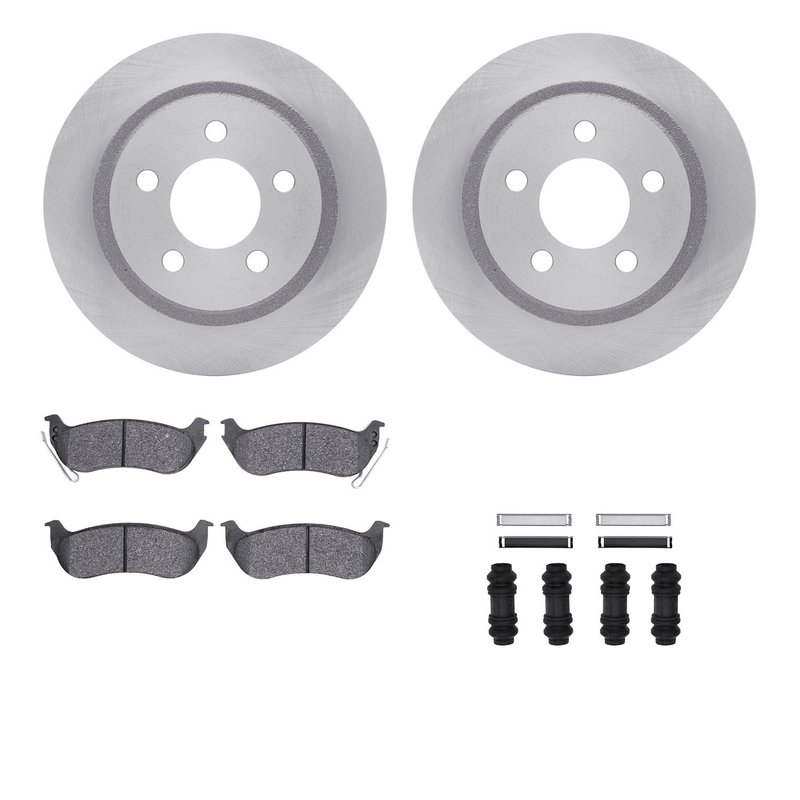 Dynamite Friction 6412-42106 Disc Brake Kit - Rear