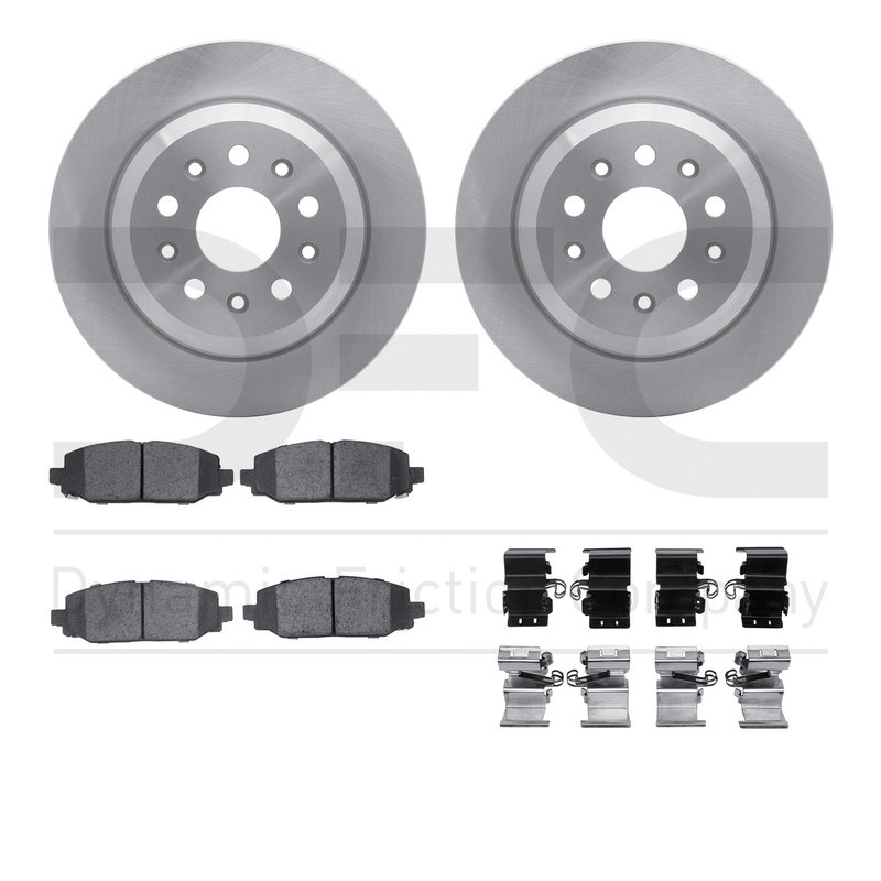 Dynamite Friction 6412-42139 Disc Brake Kit - Rear