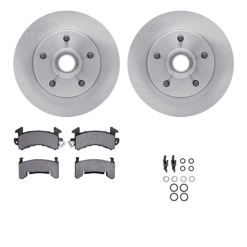 Dynamite Friction 6412-47010 Disc Brake Kit - Front