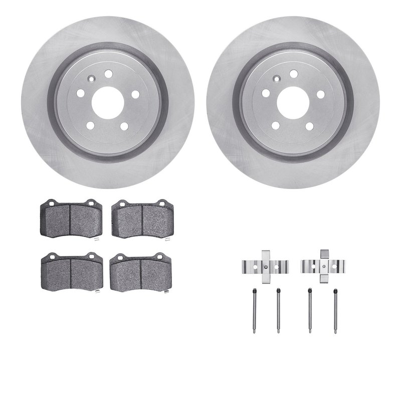 Dynamite Friction 6412-47022 Disc Brake Kit - Rear
