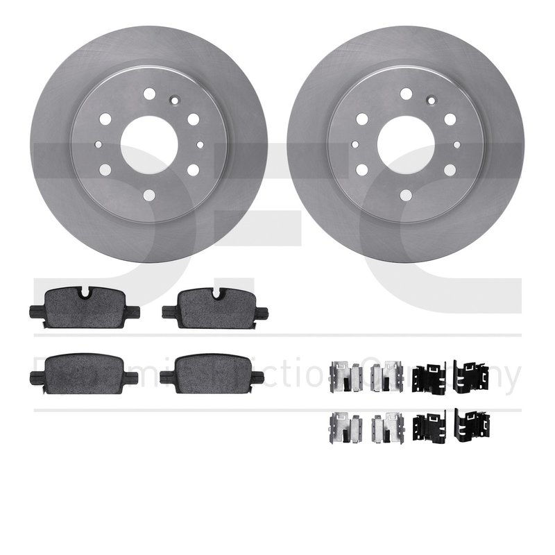 Dynamite Friction 6412-47049 Disc Brake Kit - Rear