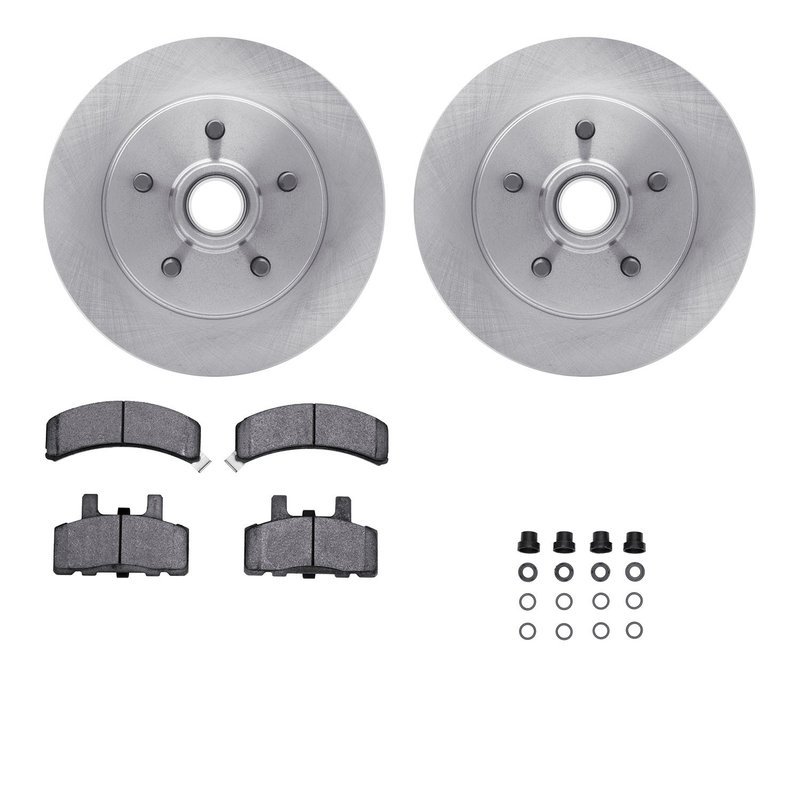 Dynamic Friction 6412-48013 Disc Brake Kit - Front