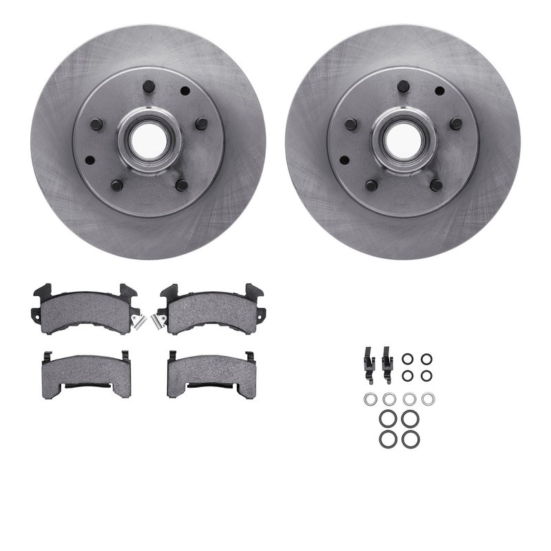 Dynamite Friction 6412-48028 Disc Brake Kit - Front
