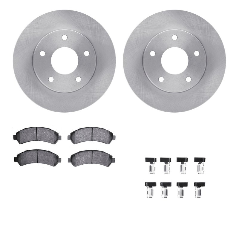 Dynamite Friction 6412-48058 Disc Brake Kit - Front