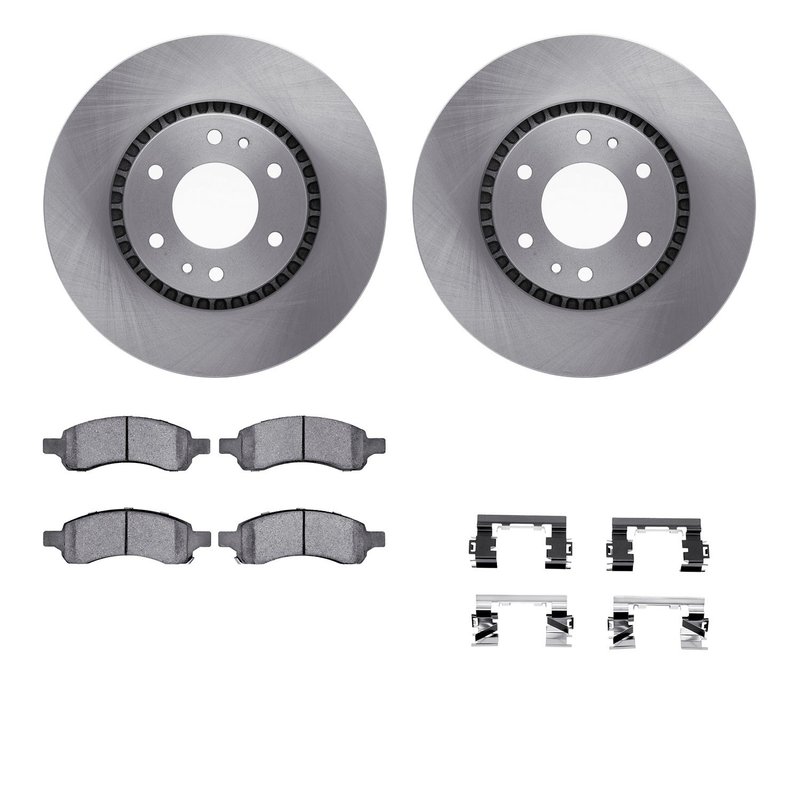Dynamite Friction 6412-48091 Disc Brake Kit - Front