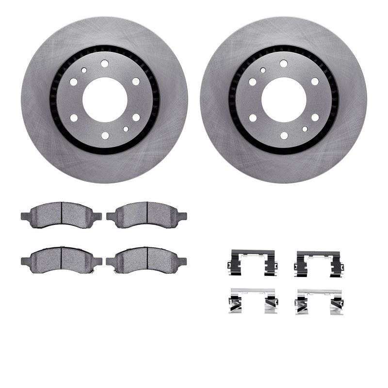 Dynamite Friction 6412-48112 Disc Brake Kit - Front