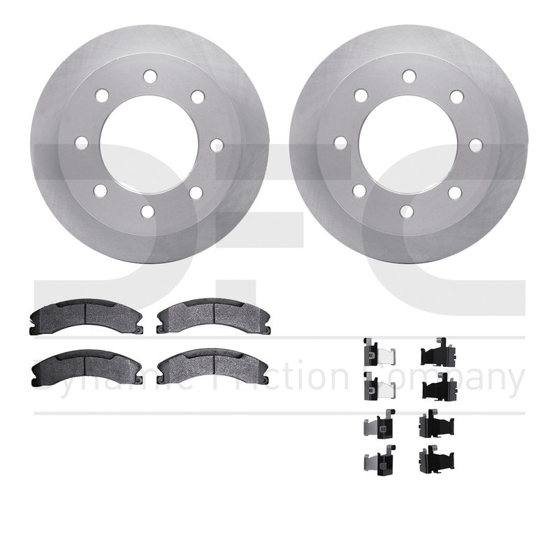 Dynamite Friction 6412-48130 Disc Brake Kit - Rear