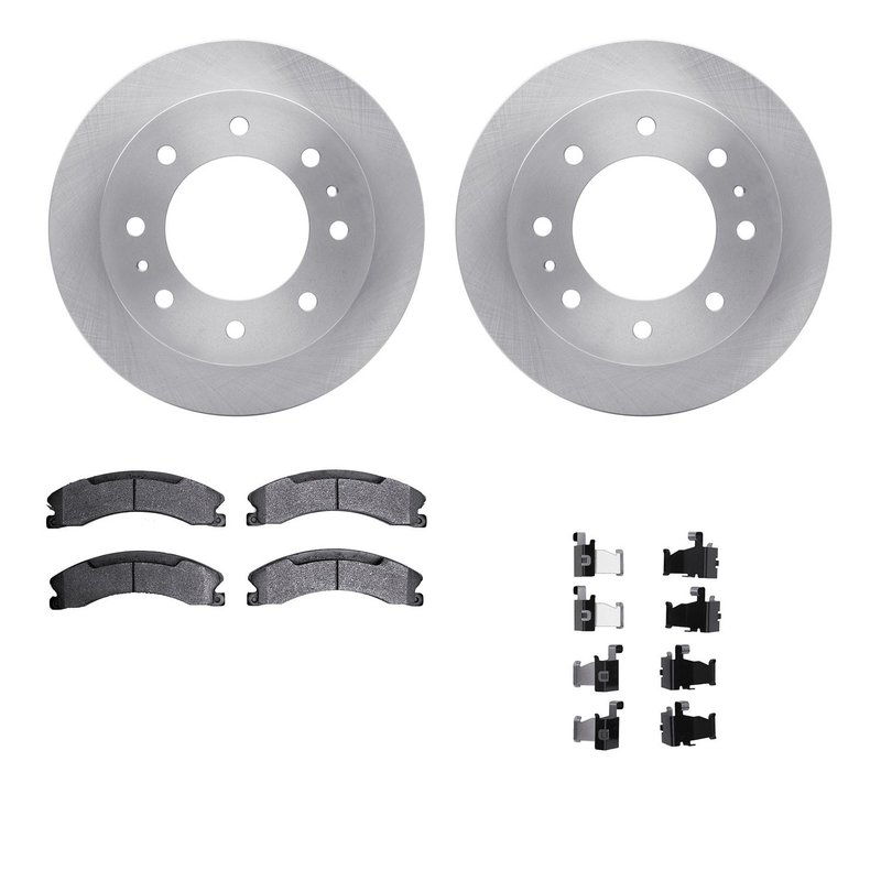 Dynamite Friction 6412-48133 Disc Brake Kit - Rear