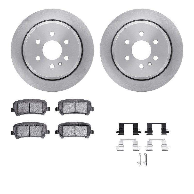 Dynamite Friction 6412-48139 Disc Brake Kit - Rear