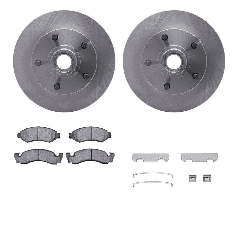 Dynamite Friction 6412-54013 Disc Brake Kit - Front