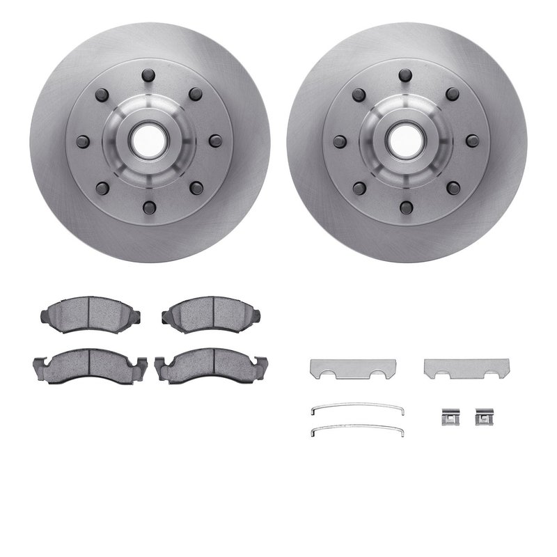 Dynamite Friction 6412-54019 Disc Brake Kit - Front