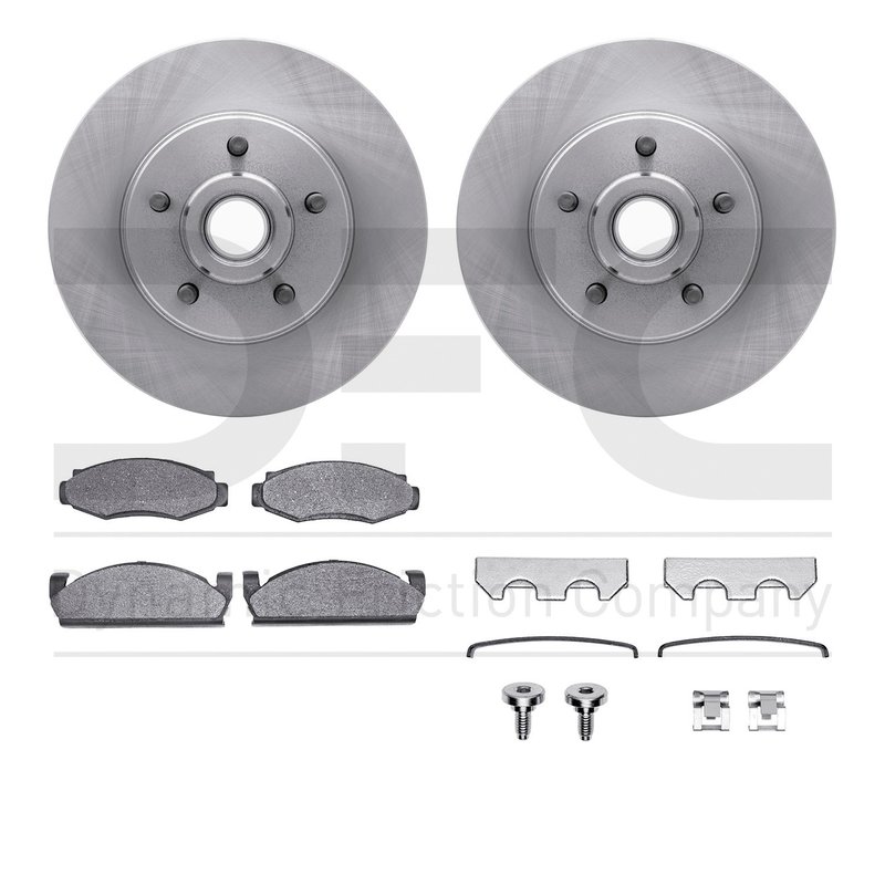 Dynamite Friction 6412-54022 Disc Brake Kit - Front