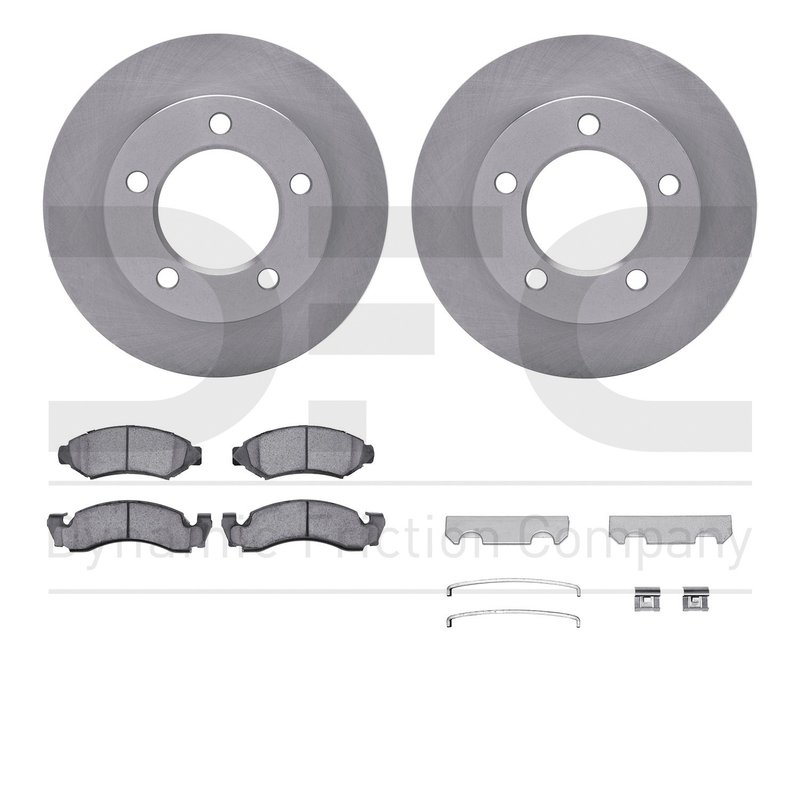Dynamite Friction 6412-54025 Disc Brake Kit - Front