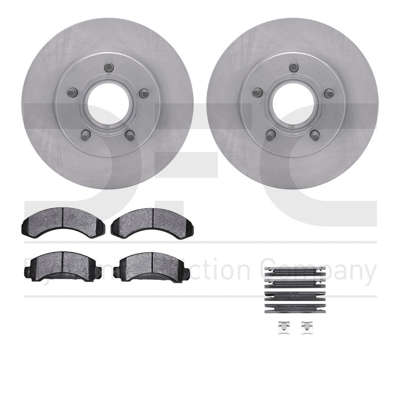 Dynamite Friction 6412-54046 Disc Brake Kit - Front
