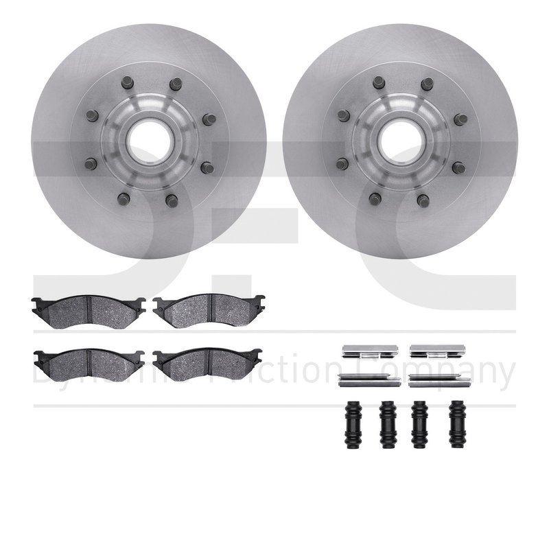Dynamite Friction 6412-54071 Disc Brake Kit - Front