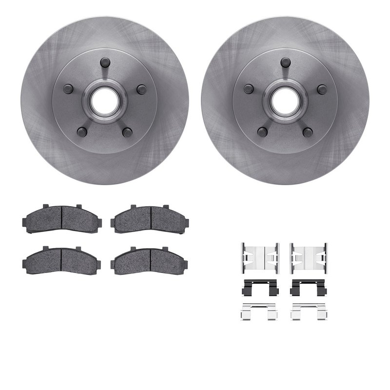 Dynamite Friction 6412-54074 Disc Brake Kit - Front