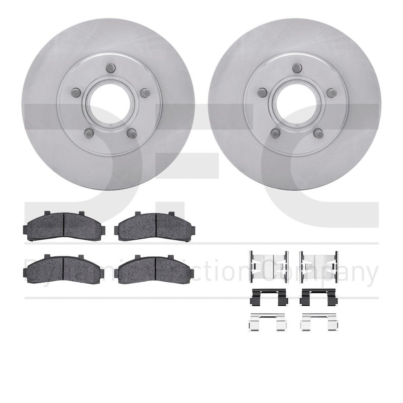 Dynamite Friction 6412-54080 Disc Brake Kit - Front