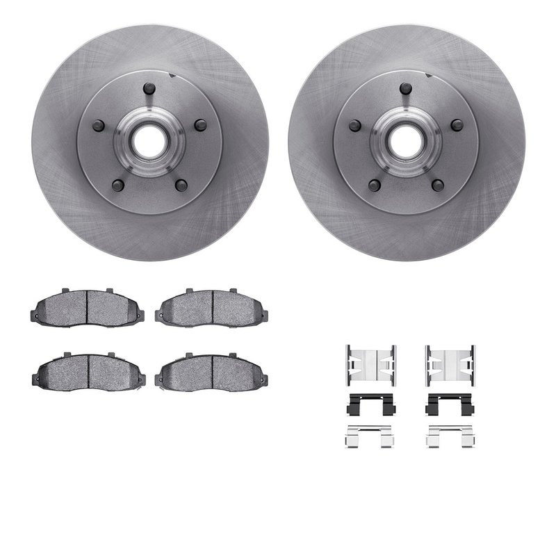 Dynamite Friction 6412-54095 Disc Brake Kit - Front