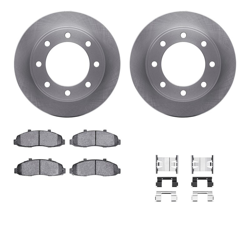 Dynamite Friction 6412-54101 Disc Brake Kit - Front