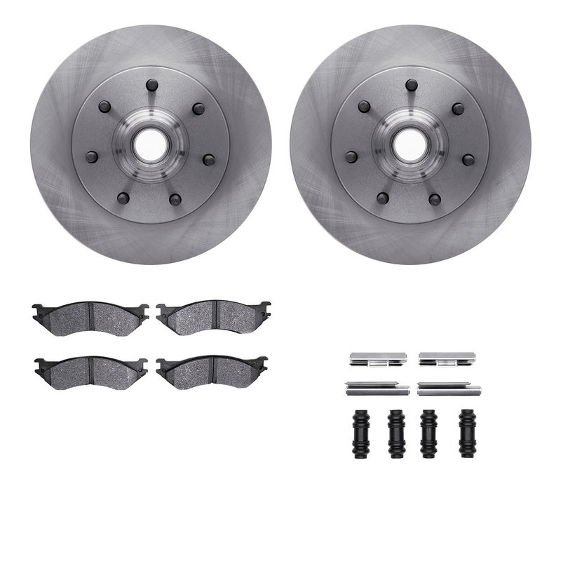 Dynamite Friction 6412-54119 Disc Brake Kit - Front