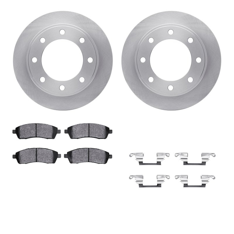 Dynamite Friction 6412-54140 Disc Brake Kit - Rear