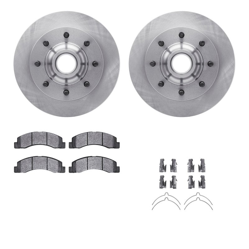 Dynamite Friction 6412-54143 Disc Brake Kit - Front